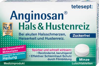 TETESEPT Anginosan Hals & Hustenreiz Lutschtabl. 20 St von Merz Consumer Care GmbH