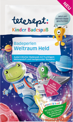 TETESEPT Kinder Badespa� Badeperlen Weltraum Held 60 g von Merz Consumer Care GmbH