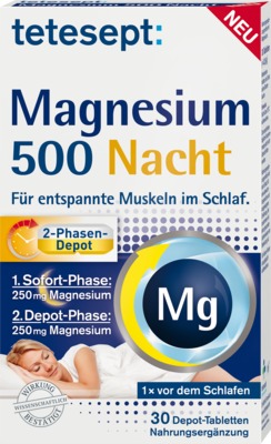 TETESEPT Magnesium 500 Nacht von Merz Consumer Care GmbH