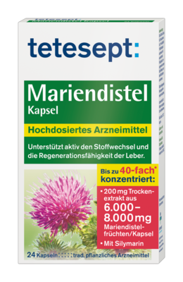 TETESEPT Mariendistel-Kapseln 24 St von Merz Consumer Care GmbH