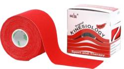 NASARA Kinesiotape 5 cmx5 m rot 1 St von Mikros GmbH