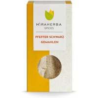 Miraherba - Bio Schwarzer Pfeffer gemahlen von Miraherba