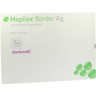 MEPILEX Border Ag Schaumverb.15x17,5 cm steril von Mölnlycke Health Care GmbH