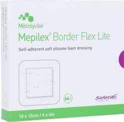 MEPILEX Border Flex Lite Schaumverband 10x10 cm 5 St Verband von Mölnlycke Health Care GmbH