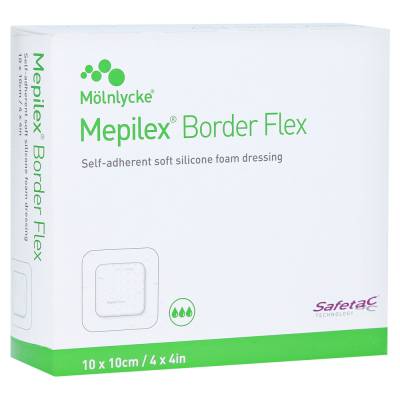 "MEPILEX Border Flex Schaumverb.haft.10x10 cm 10 Stück" von "Mölnlycke Health Care GmbH"