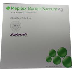 MEPILEX Border Sacrum Ag Schaumverb.20x20 cm ster. von Mölnlycke Health Care GmbH