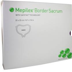 MEPILEX Border Sacrum Schaumverb.haft.22x25 cm st. von Mölnlycke Health Care GmbH