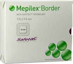 MEPILEX Border Schaumverband 7,5x7,5 cm von Mölnlycke Health Care GmbH