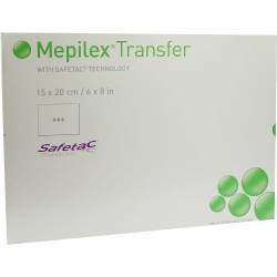 MEPILEX Transfer Schaumverband 15x20 cm steril 5 St Verband von Mölnlycke Health Care GmbH