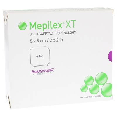 "MEPILEX XT 5x5 cm Schaumverband 5 Stück" von "Mölnlycke Health Care GmbH"