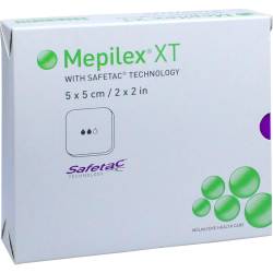 MEPILEX XT 5x5 cm Schaumverband von Mölnlycke Health Care GmbH