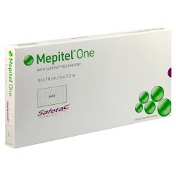 "MEPITEL One 10x18 cm Silikon Netzverband 10 Stück" von "Mölnlycke Health Care GmbH"