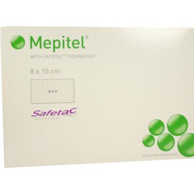 MEPITEL Silikon Netzverband 8x10 cm steril 5 St Verband von Mölnlycke Health Care GmbH