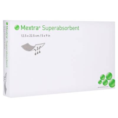 MEXTRA Superabsorbent Verband 12,5x22,5 cm 10 St Verband von Mölnlycke Health Care GmbH