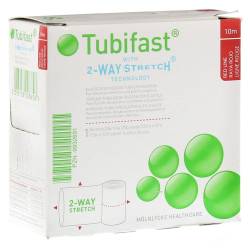 TUBIFAST 2-Way Stretch 3,5 cmx10 m rot 1 St Verband von Mölnlycke Health Care GmbH