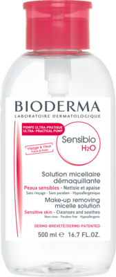 BIODERMA Sensibio H2O Rein.Lsg.Mizellenwasser Pump 500 ml von NAOS Deutschland GmbH