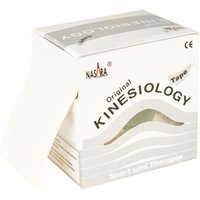 Kinesiologie Tape - 5 m x 50 mm - Weiß von NASARA