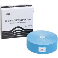 Nasara® Kinesiology-Tape classic 5 cm x 32 m Rolle Blau von NASARA