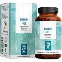 Anti Stress* Komplex mit Ashwagandha & Rosenwurz (Rhodiola Rosea Extrakt) - Ruhepol - Naturtreu® von NATURTREU