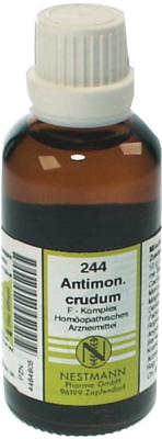 ANTIMONIUM CRUDUM F Komplex Nr.244 Dilution 50 ml von NESTMANN Pharma GmbH