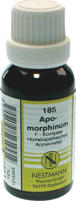 APOMORPHINUM F Komplex Nr.185 Dilution 20 ml von NESTMANN Pharma GmbH