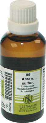 ARSENICUM SULFURICUM F Komplex Nr.86 Dilution 50 ml von NESTMANN Pharma GmbH