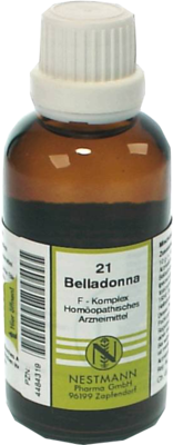 BELLADONNA F Komplex Nr.21 Dilution 50 ml von NESTMANN Pharma GmbH