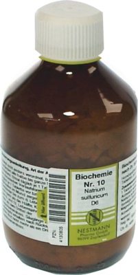 BIOCHEMIE 10 Natrium sulfuricum D 6 Tabletten 1000 St von NESTMANN Pharma GmbH