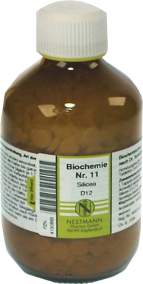 BIOCHEMIE 11 Silicea D 12 Tabletten 1000 St von NESTMANN Pharma GmbH