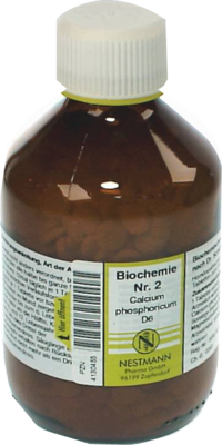 BIOCHEMIE 2 Calcium phosphoricum D 6 Tabletten 1000 St von NESTMANN Pharma GmbH