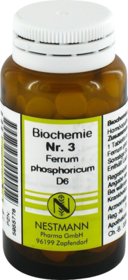 BIOCHEMIE 3 Ferrum phosphoricum D 6 Tabletten 100 St von NESTMANN Pharma GmbH