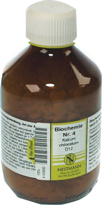 BIOCHEMIE 4 Kalium chloratum D 12 Tabletten 1000 St von NESTMANN Pharma GmbH