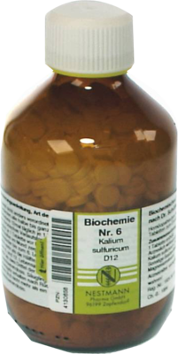 BIOCHEMIE 6 Kalium sulfuricum D 12 Tabletten 1000 St von NESTMANN Pharma GmbH