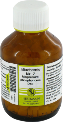 BIOCHEMIE 7 Magnesium phosphoricum D 12 Tabletten 400 St von NESTMANN Pharma GmbH
