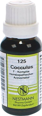 COCCULUS F Komplex Nr.125 Dilution 20 ml von NESTMANN Pharma GmbH