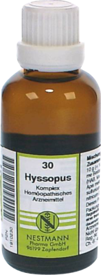 HYSSOPUS KOMPLEX Nr.30 Dilution 50 ml von NESTMANN Pharma GmbH