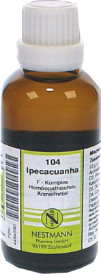 IPECACUANHA F Komplex Nr.104 Dilution 50 ml von NESTMANN Pharma GmbH
