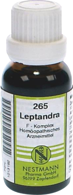 LEPTANDRA F Komplex Nr.265 Dilution 20 ml von NESTMANN Pharma GmbH