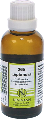 LEPTANDRA F Komplex Nr.265 Dilution 50 ml von NESTMANN Pharma GmbH