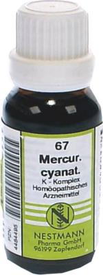 MERCURIUS CYANATUS K Komplex Nr.67 Dilution 20 ml von NESTMANN Pharma GmbH