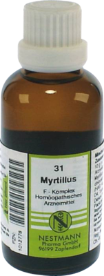 MYRTILLUS F Komplex 31 Dilution 50 ml von NESTMANN Pharma GmbH