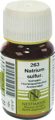 NATRIUM SULFURICUM KOMPLEX Nr.263 Tabletten 120 St von NESTMANN Pharma GmbH