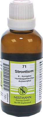 STRONTIUM K Komplex Nr.71 Dilution 50 ml von NESTMANN Pharma GmbH