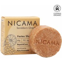 Nicama Festes Shampoo Sanddorn-Orange 60g von NICAMA