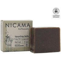 Nicama Upcyclingseife mit Peelingeffekt Kaffeesatz 100g von NICAMA