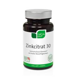 NICApur Zinkcitrat 30 von NICApur Micronutrition GmbH