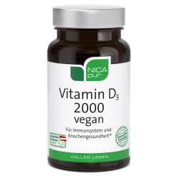 "NICAPUR Vitamin D3 2000 vegan Kapseln 60 Stück" von "NICApur Micronutrition GmbH"