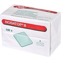 Nobatop® 8 Kompressen 10 x 10 cm unsteril von NOBAMED