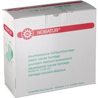 Nobatub® weiß Dauerelastische Schlauchbandage 6,75 cm x 10 m von NOBAMED