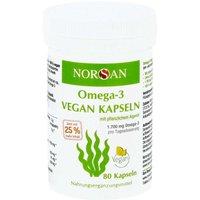 Omega-3 Vegan AlgenÃ¶l Kapseln Norsan von NORSAN